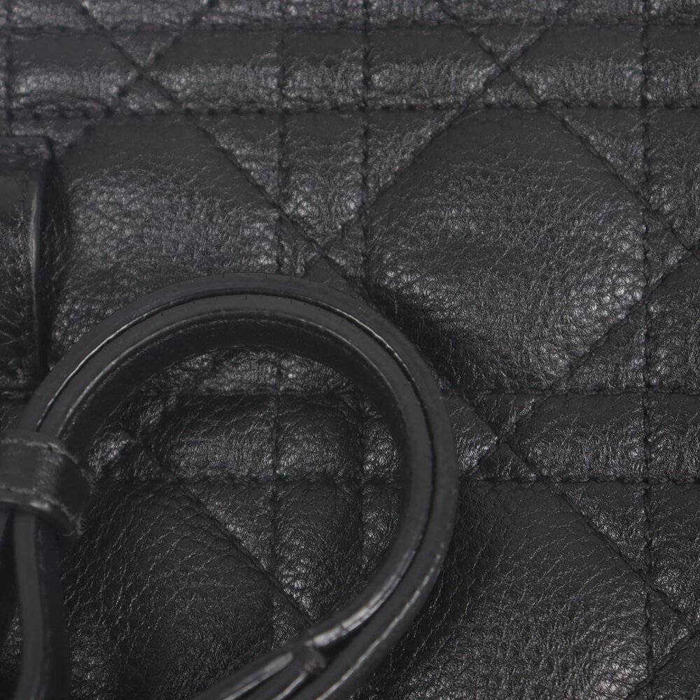 ♥️Dior Caro Black Leather Crossbody Handbag♥️ - Picture 13 of 15